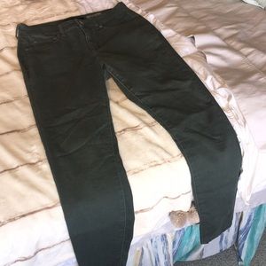 Army green high waisted skinny/regular jegging
